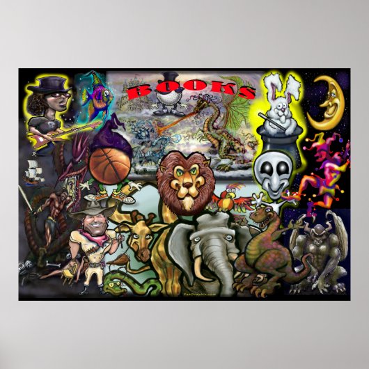 Boeken Poster (Voorkant)