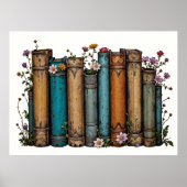  boeken Poster of decoupage papier (Voorkant)