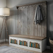  boeken Poster of decoupage papier