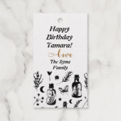 Boeken, Potions & dergelijke Cadeaulabels (Achterkant)