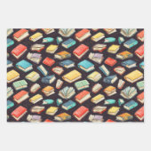 Boeken & potloden Krijt Tekenen School Gift Inpakpapier Vel (Voorkant)