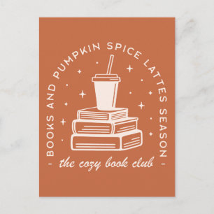 Boeken & Pumpkin Spice Season Briefkaart