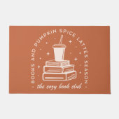 Boeken & Pumpkin Spice Season Deurmat (Voorkant)
