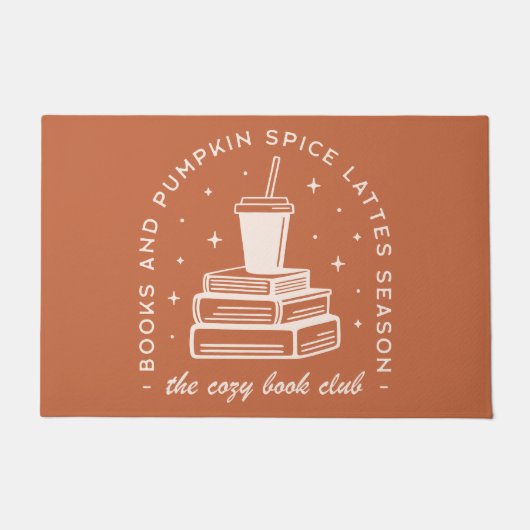 Boeken & Pumpkin Spice Season Deurmat (Voorkant)