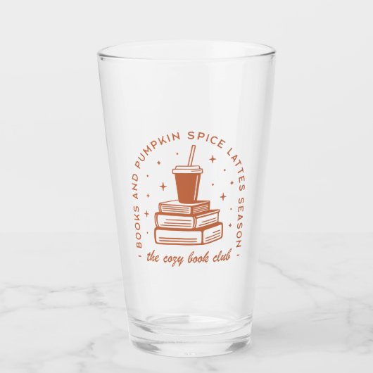Boeken & Pumpkin Spice Season Glas (Voorkant)