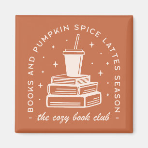 Boeken & Pumpkin Spice Season Magneet