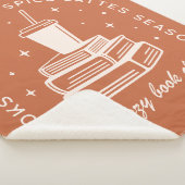 Boeken & Pumpkin Spice Season Sherpa Deken (3/4)