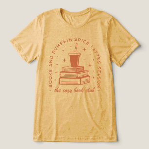 Boeken & Pumpkin Spice Season Tri-Blend Shirt