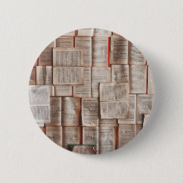  boeken ronde button 5,7 cm