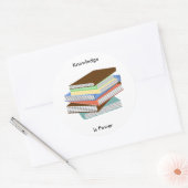 Boeken Ronde Sticker (Envelop)