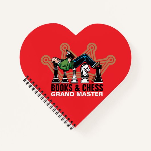 Boeken & Schaken Grand Master Notitieboek (Voorkant)