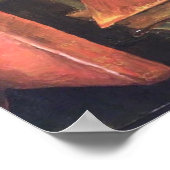 " boeken" Schilderen door Willowcatdesigns Poster (Hoek)