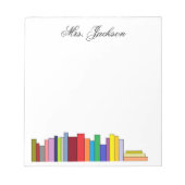 "Boeken", speciaal Notitieblok (Voorkant)