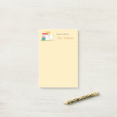 Boeken Stack Open Book School Lerares Post-it® Notes (Op bureau)