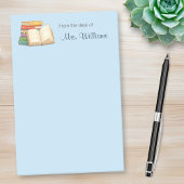 Boeken Stack Open Book School Lerares Post-it® Notes