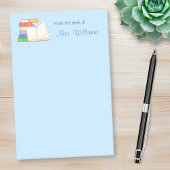 Boeken Stack Open Book School Lerares Post-it® Notes