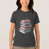 boeken Stack T Shirt Design (Voorkant)