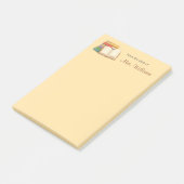Boeken Stapel Open Boek School Leraar Geel Post-it® Notes (Schuin)