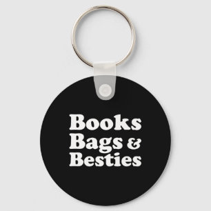 Boeken Tassen & Kamp; Besties Outfit Terug naar Sc Sleutelhanger