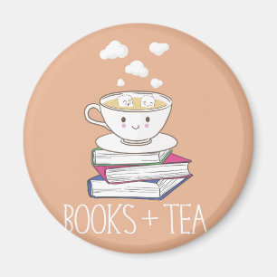Boeken + Tea magnet