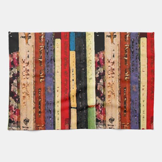 Boeken Theedoek (Horizontaal)