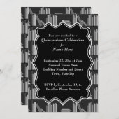 Boeken Theme Quinceanera Kaart (Voorkant / Achterkant)
