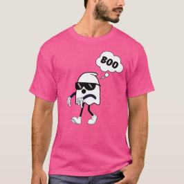 Boeken - Thumbs Down Cool Ghost Meme Grappig Hallo T-shirt