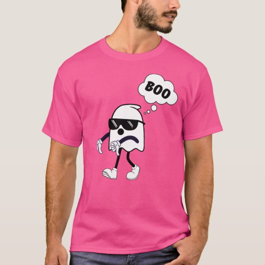 Boeken - Thumbs Down Cool Ghost Meme Grappig Hallo T-shirt (Voorkant)
