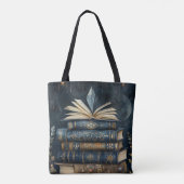 Boeken tote bag (Achterkant)