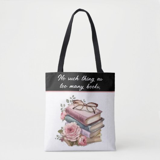  boeken tote bag (Voorkant)