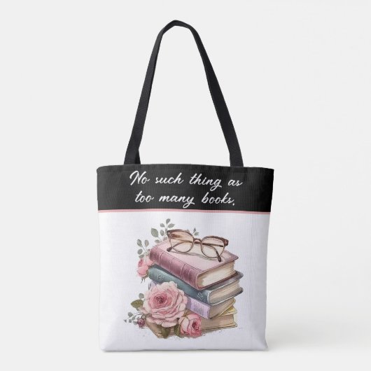 boeken tote bag (Achterkant)