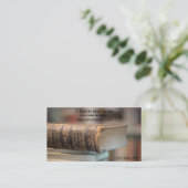  boeken  tweedehands boekhandel visitekaartje (Staand voorkant)