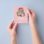 Boeken uit de groep die boek lezen flyer (Hand)