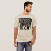 BOEKEN VAN DE BIBLE OP HET shirt (Voorkant volledig)