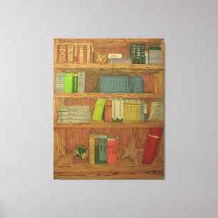 Boeken van de Bijbel Canvas Afdruk