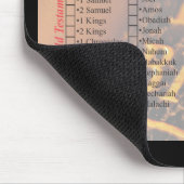 Boeken van de bijbellijst Mousepad Muismat (Hoek)