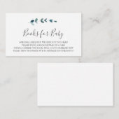 Boeken van de Tak Eucalyptus voor de Kaart van het (Voorkant / Achterkant)