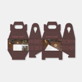 Boeken van de vorige eeuw bedankdoosjes (Uitgevouwen)