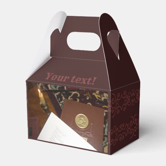 Boeken van de vorige eeuw bedankdoosjes (Voorkant Zijde)