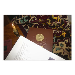 Boeken van de vorige eeuw foto afdruk