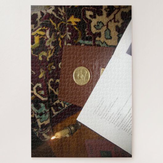 Boeken van de vorige eeuw legpuzzel (Verticaal)