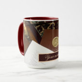 Boeken van de vorige eeuw mok (Voorkant links)