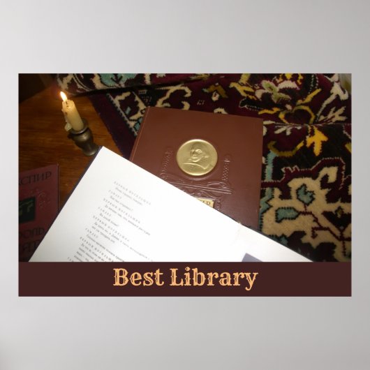 Boeken van de vorige eeuw poster (Voorkant)