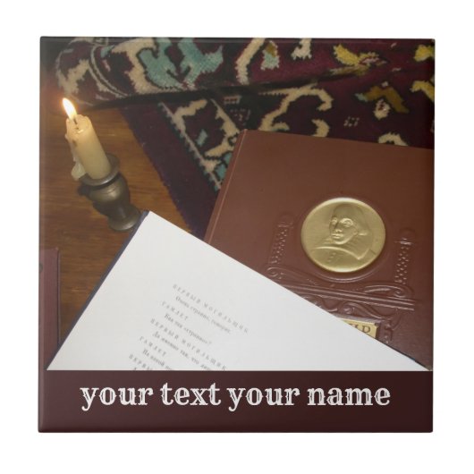 Boeken van de vorige eeuw tegeltje (Voorkant)