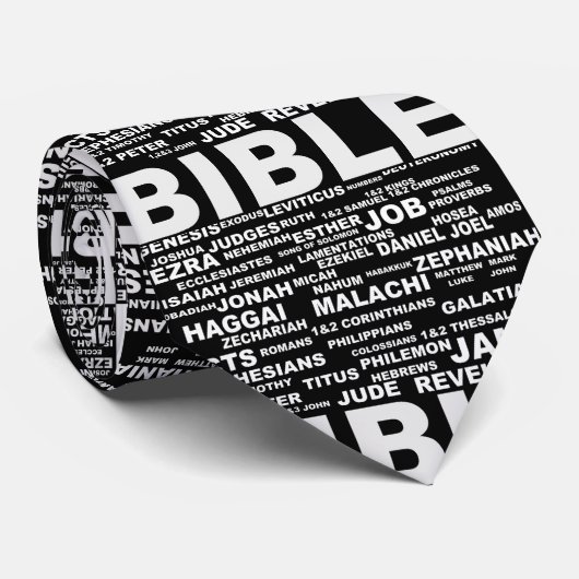 Boeken van het BIBLE-stropdas Stropdas (Opgerold)