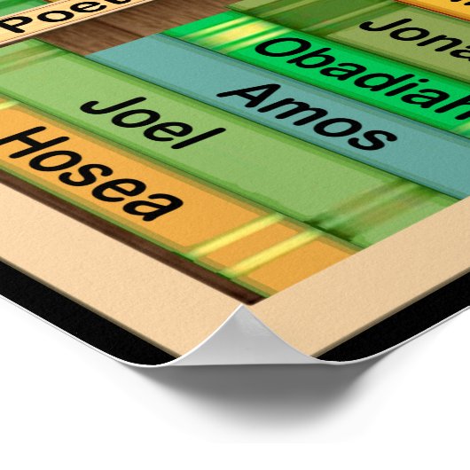 Boeken van het Bijbel Poster (Hoek)