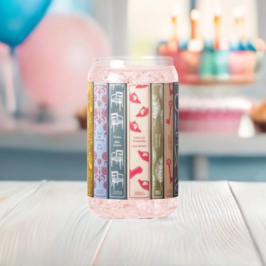 boeken van Jane Austen Blikvorm Glas (Insitu (Baby Shower))