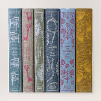 Boeken van Jane Austen Legpuzzel
