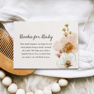 Boeken van wilde Baby showers voor Baby Informatiekaartje