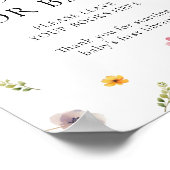 Boeken van wilde Baby showers voor Baby Poster (Hoek)